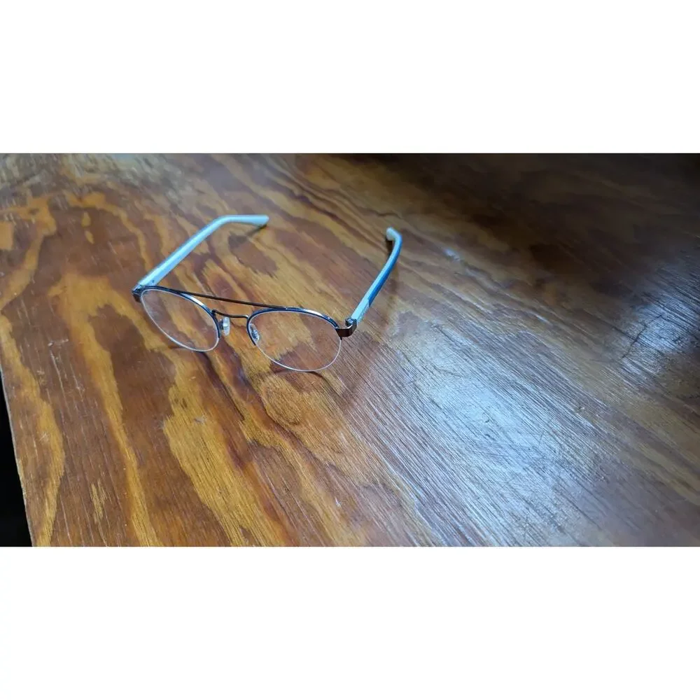 Cole Haan Grand.OS CH5038 Navy Half Rim Eyeglasses Frames 49 20 135